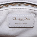 Christian Dior Lady Dior Beads Hand Bag Leather Multicolor Gold Auth 142981SM-15
