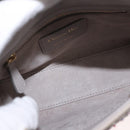 Christian Dior Lady Dior Beads Hand Bag Leather Multicolor Gold Auth 142981SM-16