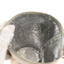 FENDI Zucca Canvas Bottle Holder Bag Straw 2way Silver Brown Auth 142983SAV-26