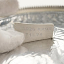 FENDI Zucca Canvas Bottle Holder Bag Straw 2way Silver Brown Auth 142983SAV-11