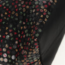 FENDI Sequin Tote Bag Nylon Black Auth 142984V-15