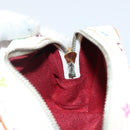 LOUIS VUITTON Monogram Multicolor Trousse Wapity Pouch White M58033 Auth 142993-17