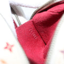 LOUIS VUITTON Monogram Multicolor Trousse Wapity Pouch White M58033 Auth 142993-12