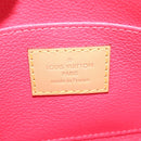 LOUIS VUITTON Monogram La Mage Pochette Cosmetic PM Red M50291 LV Auth 142994M-18