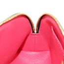 LOUIS VUITTON Monogram La Mage Pochette Cosmetic PM Red M50291 LV Auth 142994M-20