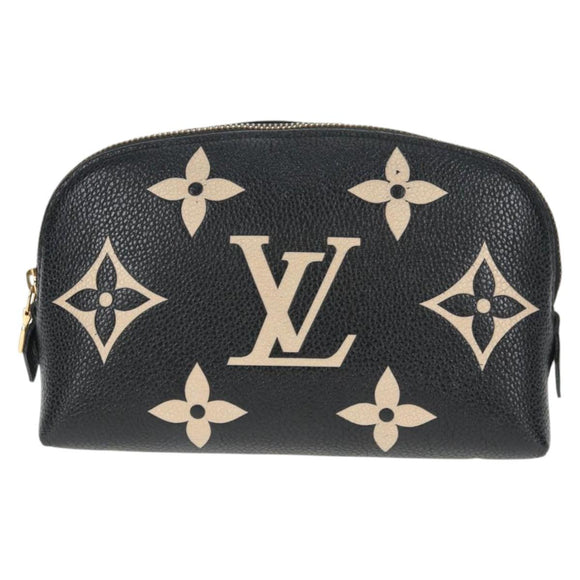 LOUIS VUITTON Monogram Empreinte Pochette Cosmetic PM Pouch M59086 Auth 142995M