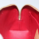 LOUIS VUITTON Vernis Rayure Pochette Cosmetic Pomme D'amour M91721 Auth 142996-18