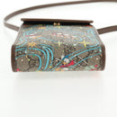 GUCCI GG Supreme Shoulder Bag PVC Beige Gold 647927 Auth 142997M-6