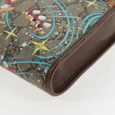 GUCCI GG Supreme Shoulder Bag PVC Beige Gold 647927 Auth 142997M-16