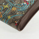 GUCCI GG Supreme Shoulder Bag PVC Beige Gold 647927 Auth 142997M-18