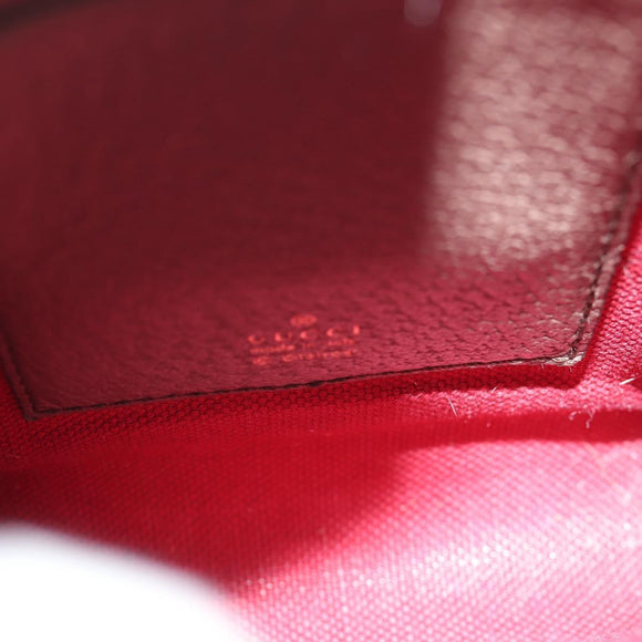 GUCCI GG Supreme Shoulder Bag PVC Beige Gold 647927 Auth 142997M