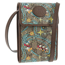 GUCCI GG Supreme Shoulder Bag PVC Beige Gold 647927 Auth 142997M-1