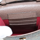 GUCCI GG Supreme Shoulder Bag PVC Beige Gold 647927 Auth 142997M-24