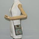 GUCCI GG Supreme Shoulder Bag PVC Beige Gold 647927 Auth 142997M-25