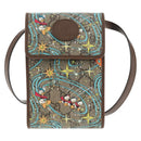 GUCCI GG Supreme Shoulder Bag PVC Beige Gold 647927 Auth 142997M-14