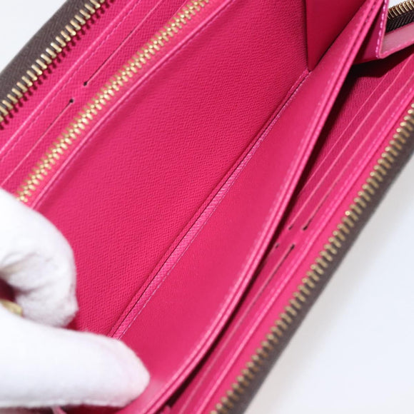 LOUIS VUITTON Monogram Vivienne Zippy Wallet Long Wallet M69750 LV Auth 143000M