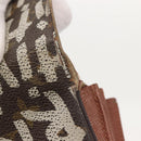 LOUIS VUITTON Monogram Graffiti Porte Monnaie Credit White M92189 LV Auth 143002-8