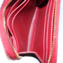 LOUIS VUITTON Vernis Rayure Zippy Coin Purse Pomme D'amour M91720 LV Auth 143005-19