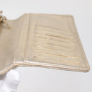 CHANEL Matelasse Long Wallet Lamb Skin Gold CC Auth 143008-18