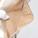 CHANEL Matelasse Long Wallet Lamb Skin Gold CC Auth 143008-19