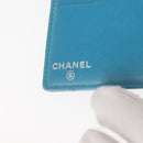 CHANEL Chain Compact Wallet Satin Black CC Auth 143013-18