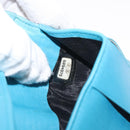 CHANEL Chain Compact Wallet Satin Black CC Auth 143013-11