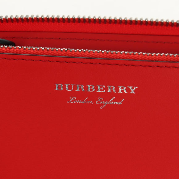 BURBERRY Nova Check Graffiti Long Wallet PVC Beige Auth 143015M