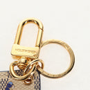 LOUIS VUITTON Damier Azur Porte Cles Illustrious Room Charm M66943 Auth 143019V-7