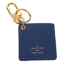 LOUIS VUITTON Damier Azur Porte Cles Illustrious Room Charm M66943 Auth 143019V-8