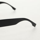 FENDI Fenderche Versace Collaboration Sunglasses metal Black Auth 143020M-12