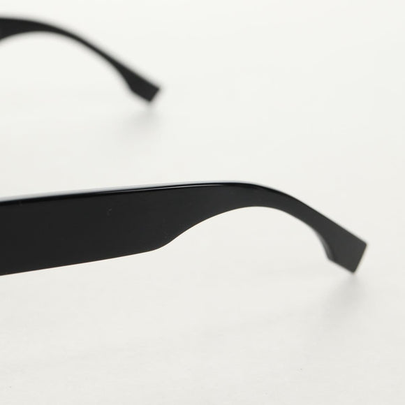 FENDI Fenderche Versace Collaboration Sunglasses metal Black Auth 143020M