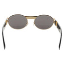 FENDI Fenderche Versace Collaboration Sunglasses metal Black Auth 143020M-3