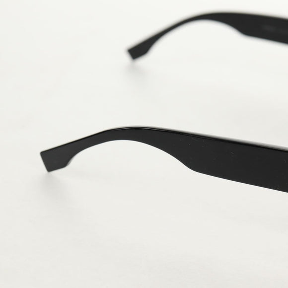 FENDI Fenderche Versace Collaboration Sunglasses metal Black Auth 143020M