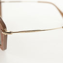 Miu Miu Sunglasses metal Beige Auth 143021M-11