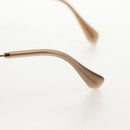 Miu Miu Sunglasses metal Beige Auth 143021M-12