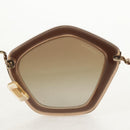 Miu Miu Sunglasses metal Beige Auth 143021M-15