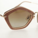 Miu Miu Sunglasses metal Beige Auth 143021M-8