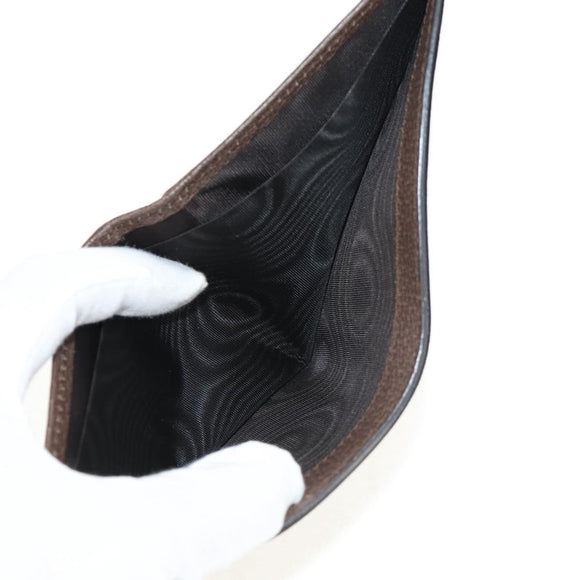 GUCCI GG Supreme Wallet PVC Beige Auth 143023M