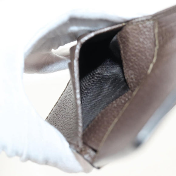 GUCCI GG Supreme Wallet PVC Beige Auth 143023M