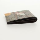 GUCCI GG Supreme Wallet PVC Beige Auth 143023M-6