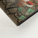 GUCCI GG Supreme Wallet PVC Beige Auth 143023M-8