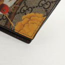 GUCCI GG Supreme Wallet PVC Beige Auth 143023M-15