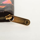 LOUIS VUITTON Monogram Rose Zippy Wallet Long Wallet M93579 LV Auth 143027V-8