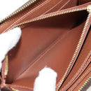 LOUIS VUITTON Monogram Rose Zippy Wallet Long Wallet M93579 LV Auth 143027V-10