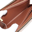 LOUIS VUITTON Monogram Rose Zippy Wallet Long Wallet M93579 LV Auth 143027V-19