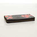 LOUIS VUITTON Monogram Rose Zippy Wallet Long Wallet M93579 LV Auth 143027V-5
