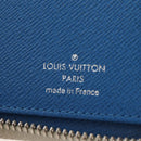 LOUIS VUITTON Monogram Watercolor Zippy Wallet Vertical Blue M80499 Auth 143028A-17