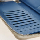 LOUIS VUITTON Monogram Watercolor Zippy Wallet Vertical Blue M80499 Auth 143028A-20