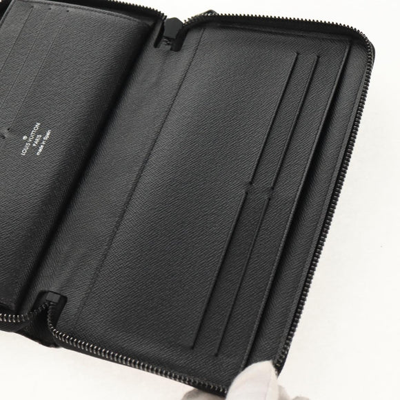 LOUIS VUITTON Monogram Logo Story Zippy Organizer Wallet M67826 LV Auth 143029V