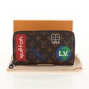 LOUIS VUITTON Monogram Logo Story Zippy Organizer Wallet M67826 LV Auth 143029V-24